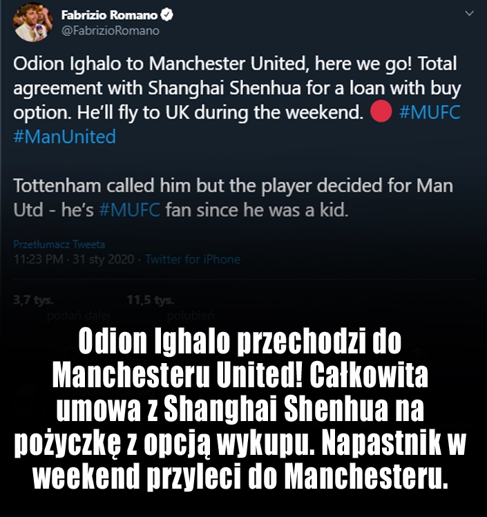 DOGADANE! Manchester United ściąga napastnika!